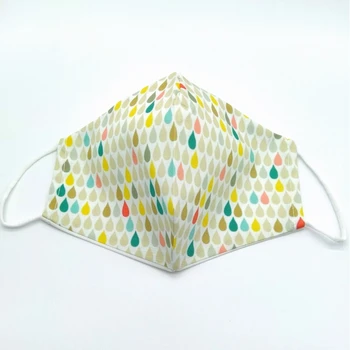 

Adult reusable face mask fabric funny design, washable with filter opening.