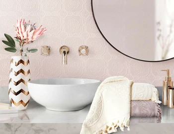 

Set of 2 Giselle towels color: Milky, beige (70x140 cm-2 pcs)