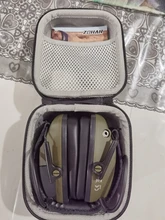 Zohan-Orejeras electrónicas de protección auditiva para tiro, equipo de defensa profesional para oído, con amplificación de sonido y anti-ruido, para disparar, ideal para cazar y deportes al aire libre