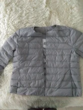 White Coat Jackets Lightweight Ultra-Light Pink Womens Short Warm Thin Large-Size