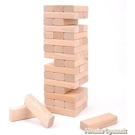 Jenga Wooden Balance Tower Game 54 X 2 Pcs 108 Big Toys Aliexpress