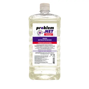 

Soap antiseptic "problem. net" 1 L. Item No. Lb-14025