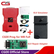 CGDI Prog for MB Key Programmer Support All Key Lost with ELV Repair Adapter with ELV