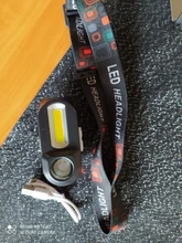 Headlamp Flashlight Torch Sanyi Hiking Mini Rechargeable Camping 18650 USB