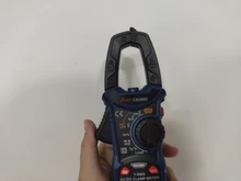 Medidor de pinza Digital multímetro Auto de la gama de A-BF CS206B/CS206D actual voltaje temperatura condensador de valores eficaces verdaderos AC/DC MAX/MIN NCV