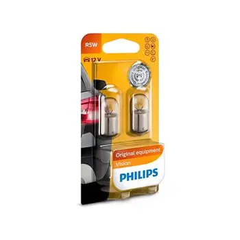 

12821B2-Blister 2 Philips lamps R5W BA15s 12V5 BA15s B2