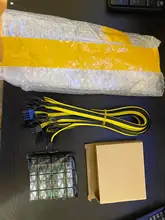 Adaptador de corriente PSU/GPU placa de separación 12V Ethereum ETH ZEC dispositivos de minería fuente de alimentación 12pcs 18AWG PCI-E 6 + 2 pines Cables