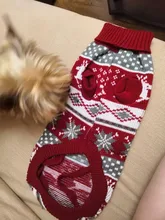 Pullover Pet-Clothing Puppy-Jacket Cat-Dog-Sweater Yorkies Christmas Small Dogs Chihuahua