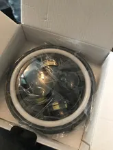 CO LIGHT 7 pulgadas faros LED de circulación diurna Hi/Lo haz 50W 30W Halo anillo de ámbar Ojo de ángel para Niva de Lada Offroad 4x4 UAZ 12V 24V