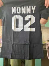 Familia juego ropa de algodón ropa de camiseta papá mamá chico trajes de bebé encantador padre madre hija hijo niña niño ropa Tops Tees
