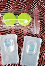 De lentes de contacto para cosméticos chica hermosa pupila de Halloween Cosplay Anime rojo azul verde gris Color de ojos 2 unids/par