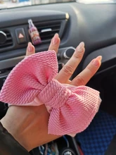 Accesorios para bebé, diadema con lazo para niña pequeña, sombrero sólido para recién nacido, tocado, banda elástica de nailon, accesorios para regalos, 2019