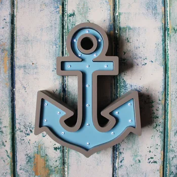 

Children's night light anchor, Gray