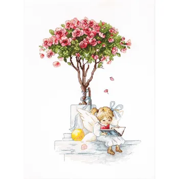 

"Embroidery kit", "floss embroidery kit", "cross stitch", "counted cross", "Luca-S", "counted cross stitching"