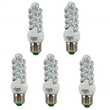 

BOMBILLA LED MINI ESPIRAL E27 11W 8 (Pack5) (4000K) 46190