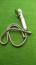 Cabezal de ducha presurizado, ahorro de agua de alta presión, manguera de soporte libre perforado, accesorios de baño ajustables, juego de Ducha