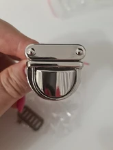 THINKTHENDO-Cierre de giro con cierre de Metal para bolso de bricolaje, cierre de piezas para mochilas, accesorios