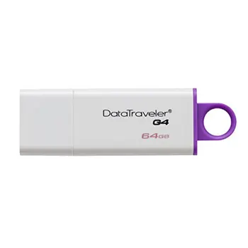 

Pendrive Kingston DTIG4 64 GB USB 3.0 White Purple