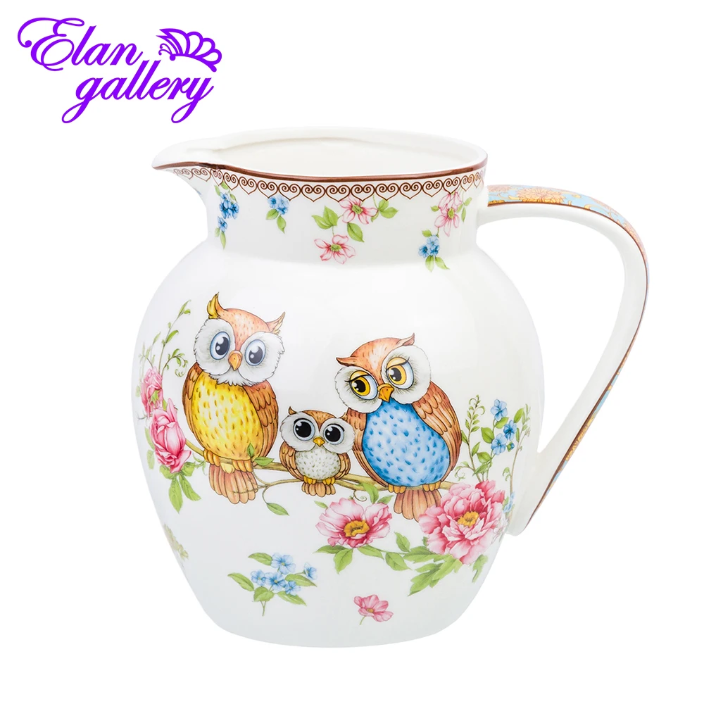 Кувшин 1 4 л 16х13х15 5 см Elan Gallery Совушки | Дом и - Цена: 