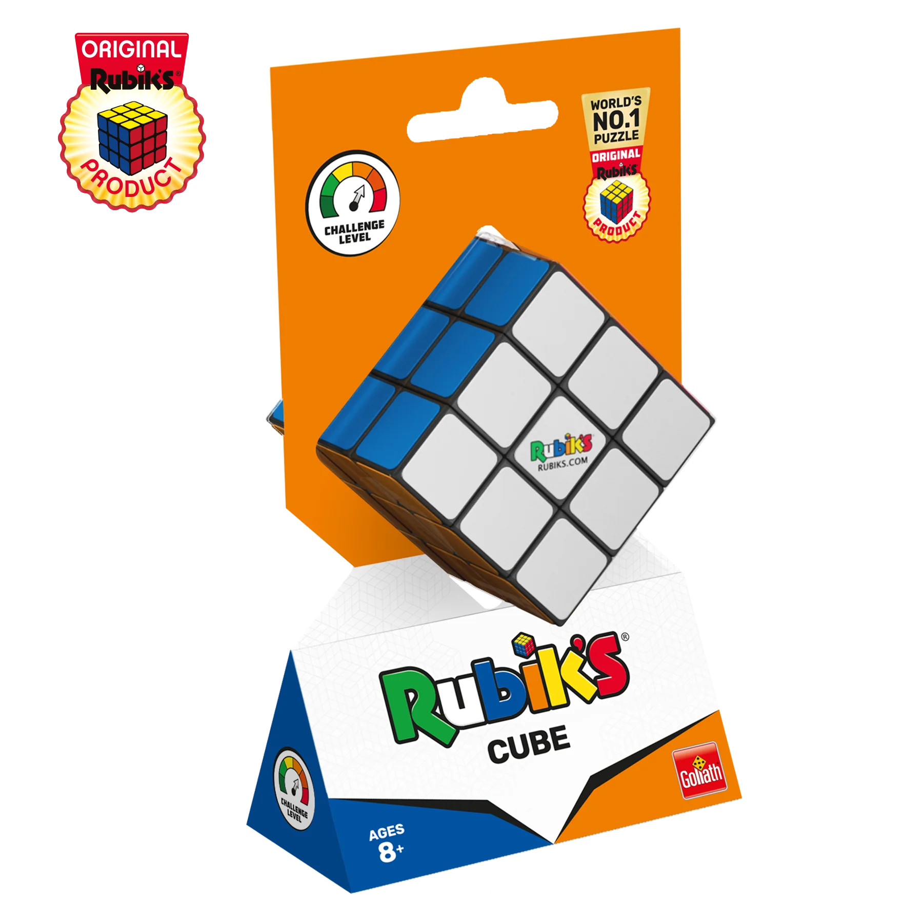 Como Hacer Que Tu Cubo De Rubik Gire Mas Rapido RUBIKS 3X3. GOLIATH. ¡El cubo más famoso del mundo! STEM. Es un Juguete  Rompecabezas para Niños y Adultos. A partir de 8 años. - AliExpress  Juguetes y pasatiempos