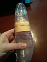 Imebaby bebé recién nacido de silicona de arroz botella de goma alimentación de bebé cuchara cuentagotas de silicona botella de alimentación cuchara botella