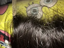 Pelo humano brasileño que rebota, mechones de pelo liso con cierre, Color Natural, pelo Remy, 3 mechones con cierre de encaje