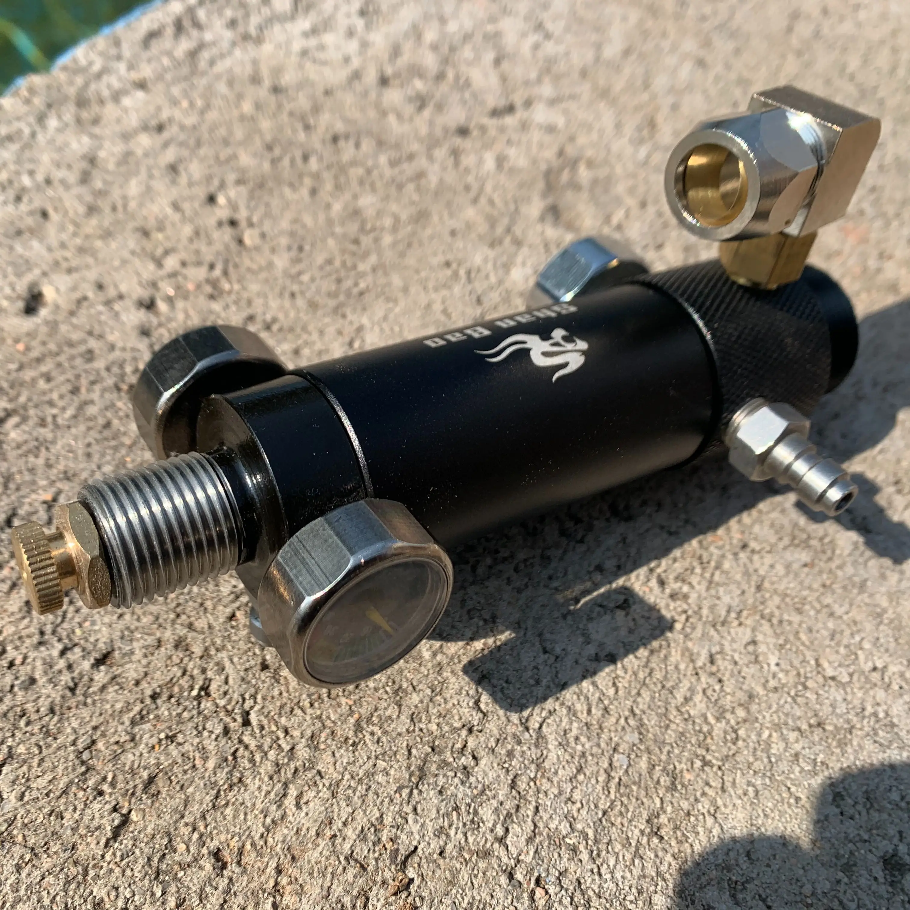 ShanbaosubmersiblevalveSimplealuminumalloyregulatingvalvebuilt