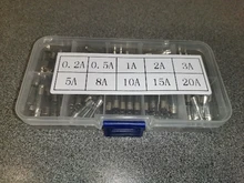 Assorted-Kits Glass-Tube-Fuse 5x20mm Quick-Blow Promotion 100pcs-Set