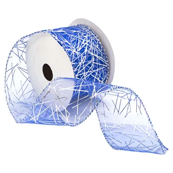 

98-0055 Ribbon Packing (organza) 63mm * 10 m (blue)