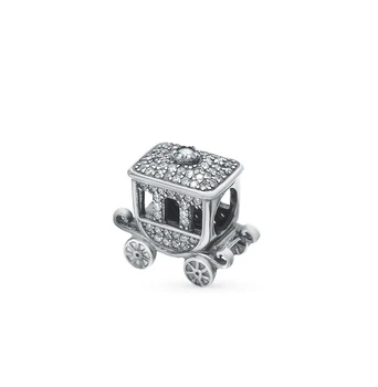 

Silver Pendant-charm with cubic zirconia sunlight sample 925