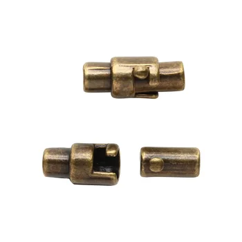 

4ar358 magnetic swivel lock for 3*15mm round cord, 2 pcs/pack, astra (brass)