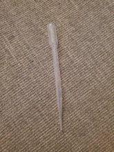 Pipeta de plástico desechable para laboratorio, herramientas de maquillaje de polietileno, gotero pastoral, 100 Uds., 0,2/1/3ML