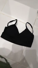 Ropa interior invisible de color salvaje para estudiantes, lencería sexy sin anillo de acero, parte trasera de belleza tipo U, básico de hilo, top de tubo
