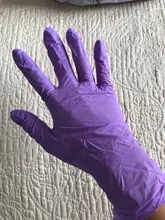 Guantes de nitrilo 100 unids/pack Xingyu púrpura comida grado impermeable alergia libre desechable seguridad guantes de nitrilo
