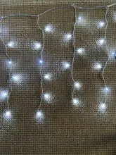 Curtain-Lights Led Icicle Christmas-Street-Garland Home-Decortion Garden Outdoor Party