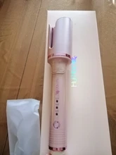 Rizador de pelo de cerámica con rotación automática, rizador de pelo eléctrico de larga duración para el cuidado del cabello con ondas de temperatura constante