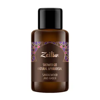 

Shower gel Zeitun sandalwood and Amber natural supplier shower gel (30 ml)