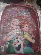 Disney 3 unids/set niños de dibujos animados de las niñas Elsa princesa mochilas lindo niños mochilas de los niños de la escuela bolsa