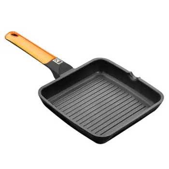 

GRILL IRON 28X28CM STRIPED C/M IND AL/FU NAR EFFICIENT BRA