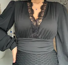 Body Sexy con bordado de encaje para mujer, mono, trajes ajustados, peleles