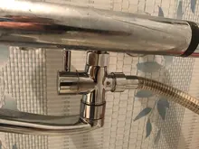 Faucet Spray-Nozzle-Converter Valve Diverter Water-Splitter Shower Bathroom Brass 