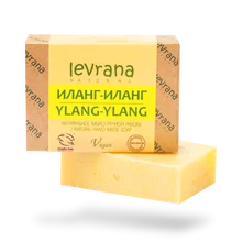 Косметика, натуральная косметика, Levrana, Леврана, Натуральное мыло, NHMS06, Натуральное мыло ручной работы Иланг-Иланг, 100 гр