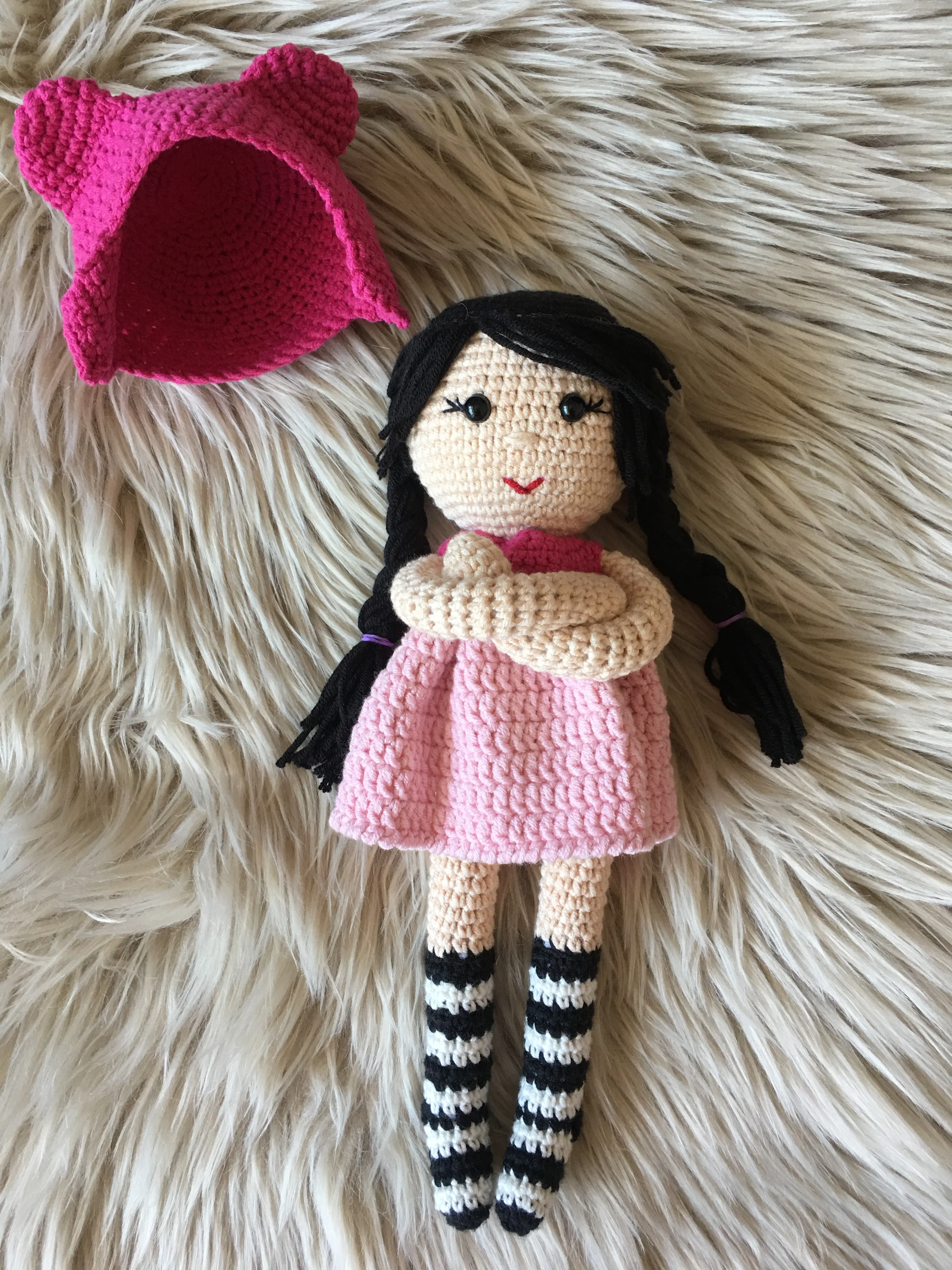 Вязание амигуруми кукла Amigurumi девочка игрушки ручной работы вязаная игрушка