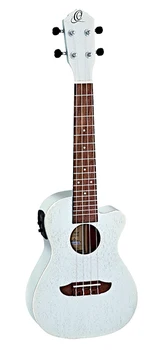 

RUSILVER-CE Earth series ukulele concert with pickup, with cutout, Ortega