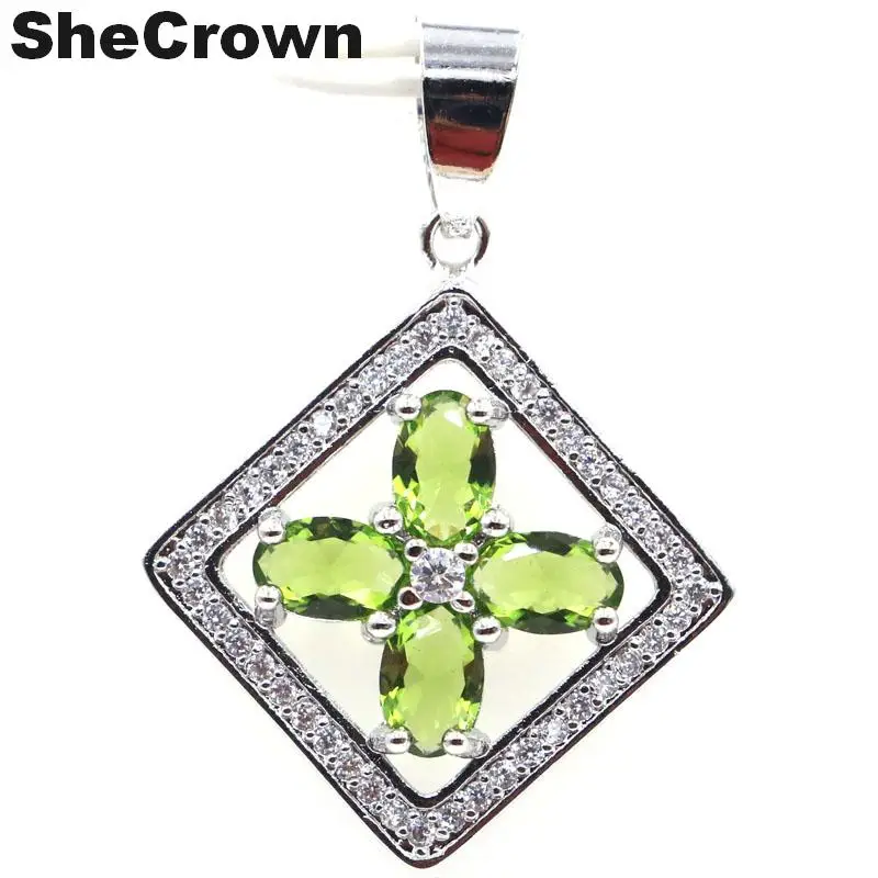

Stunning London Blue TOpaz, White CZ Ladies 925 Gold Silver Pendant 28x21mm