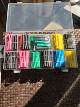 TOOSN 530pcs Heat Shrink Tube shrinkage ratio 2:1 Thermal contra Sleeve cable termoretractil