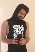 Camiseta de algodón sin mangas con capucha para hombre, ropa deportiva de marca para gimnasio y musculación