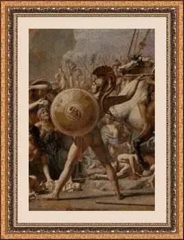 

CROSS STITCH KIT PANDATHREAD MILITARY AND BELLICOS 32907