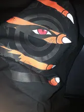 Camiseta con estampado de Kurama para hombre, camisa de Anime japonés NRT, Hip-Hop, marca de moda, ropa informal de algodón, Verano