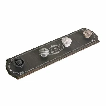 

Wall mounted coat hanger Maison (4 x 11 x 45 cm)